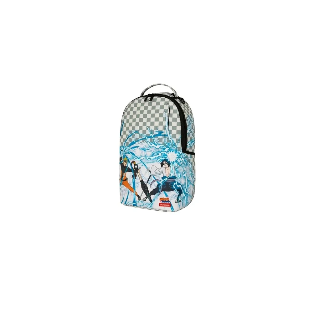 Sprayground Naruto Sasuke vs Naruto Power Checkered Backpack B4354